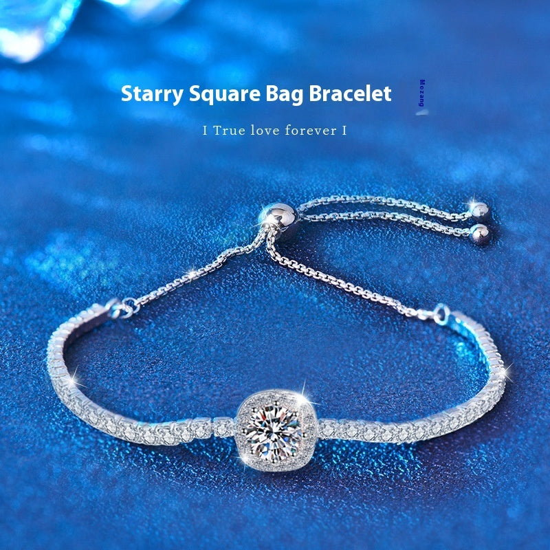 Starry Moissanite Bracelet