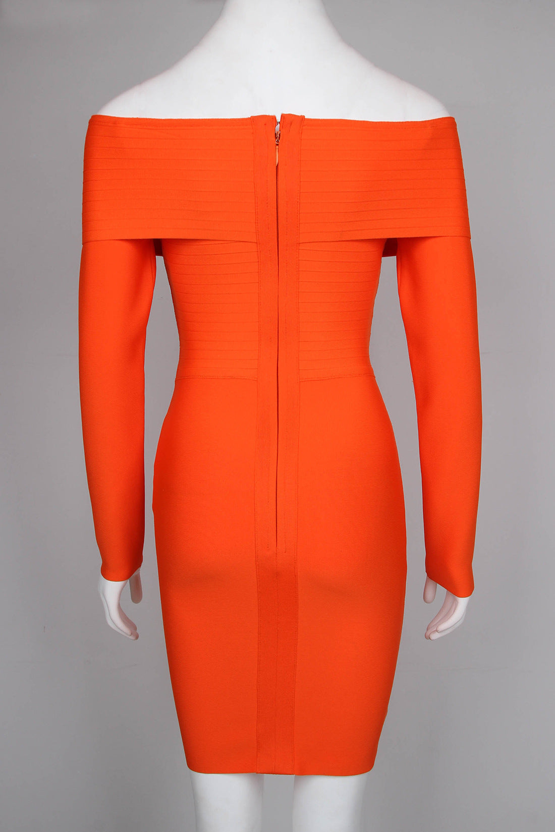 Waist Elastic Slim Dress