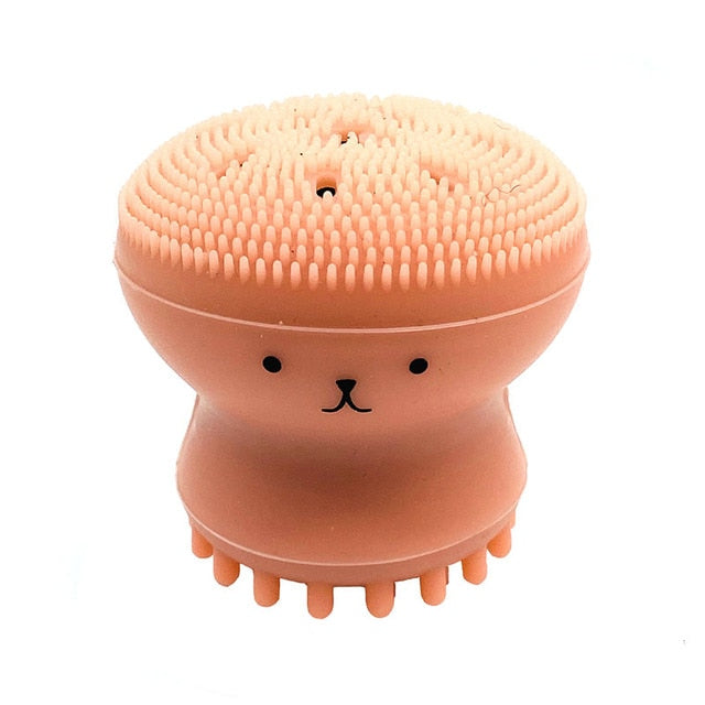 Small Octopus Skin Cleaning Brush