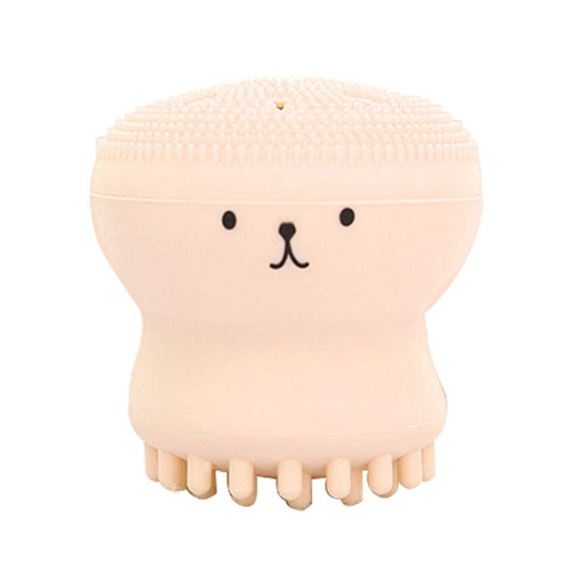 Small Octopus Skin Cleaning Brush