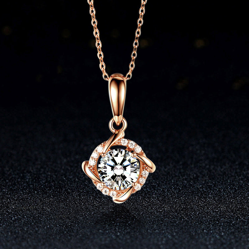 Diamond Windmill Pendant