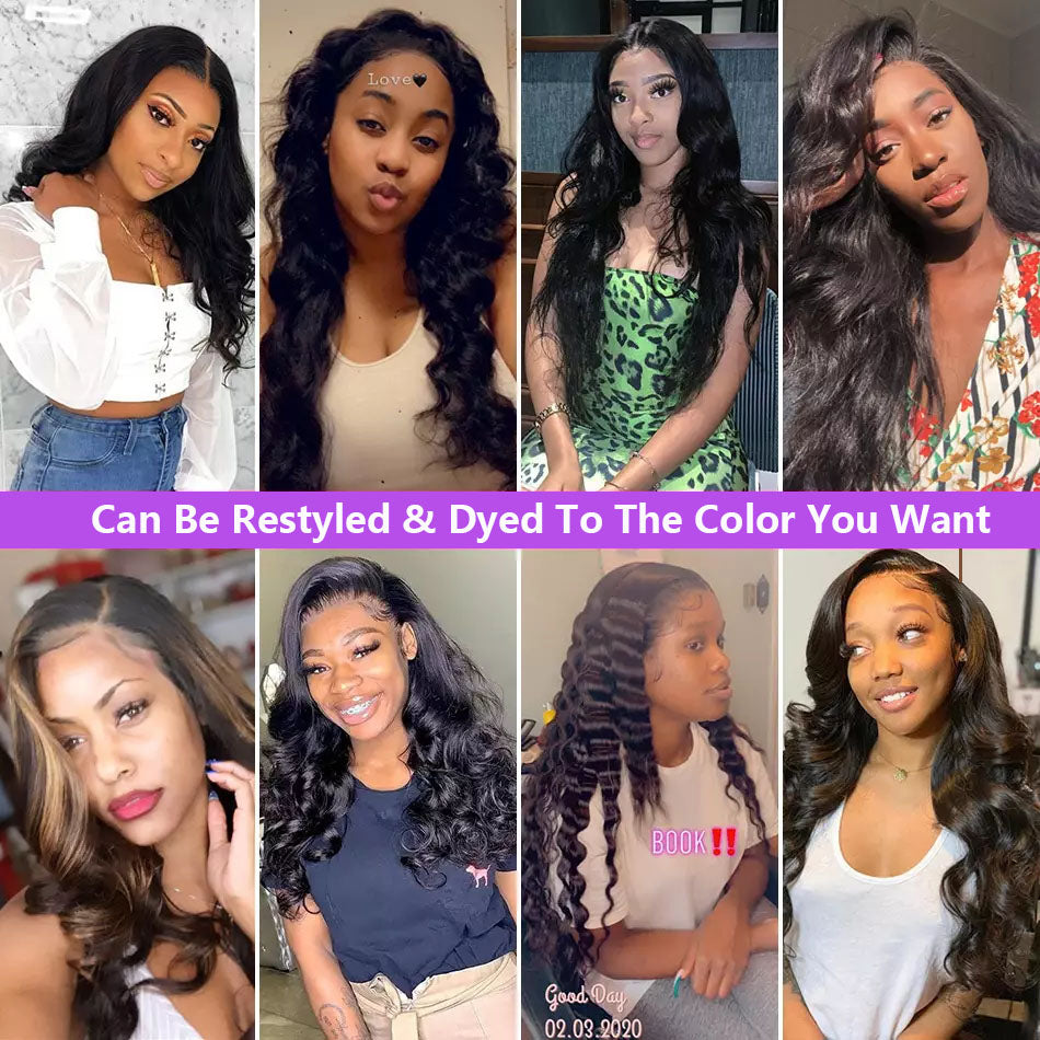 Body Wave Lace Front Peruvian Human Hai