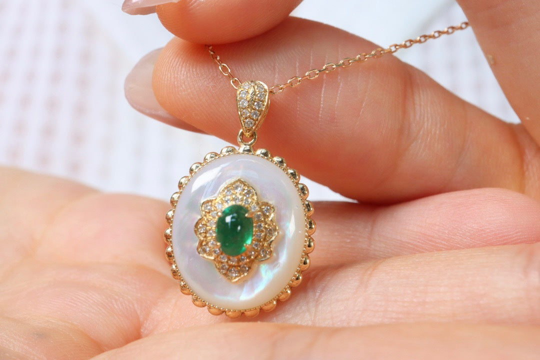 Green Agate Necklace