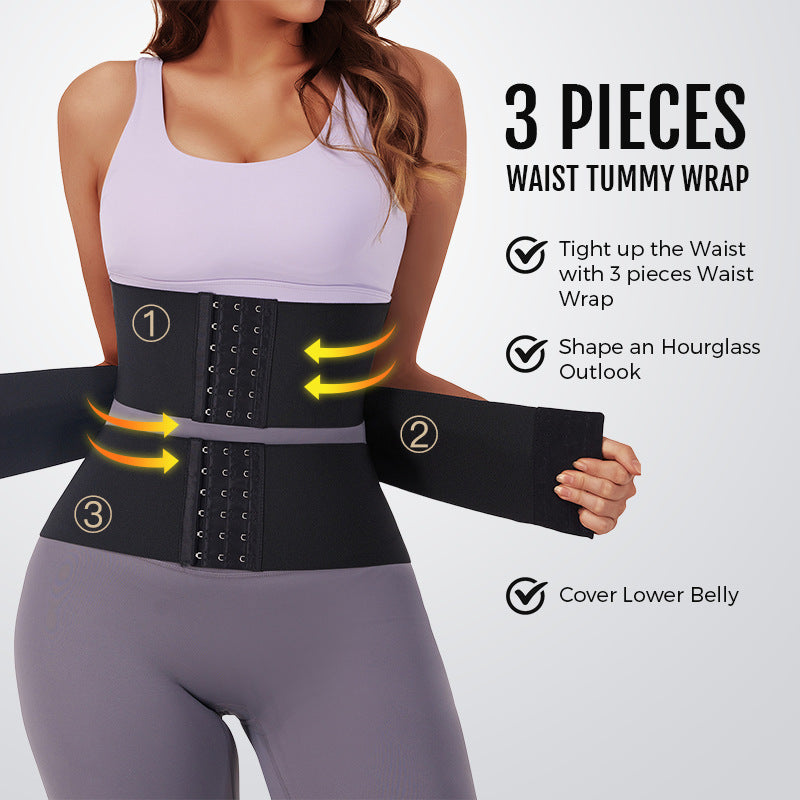 Waist Trainer Double Belt