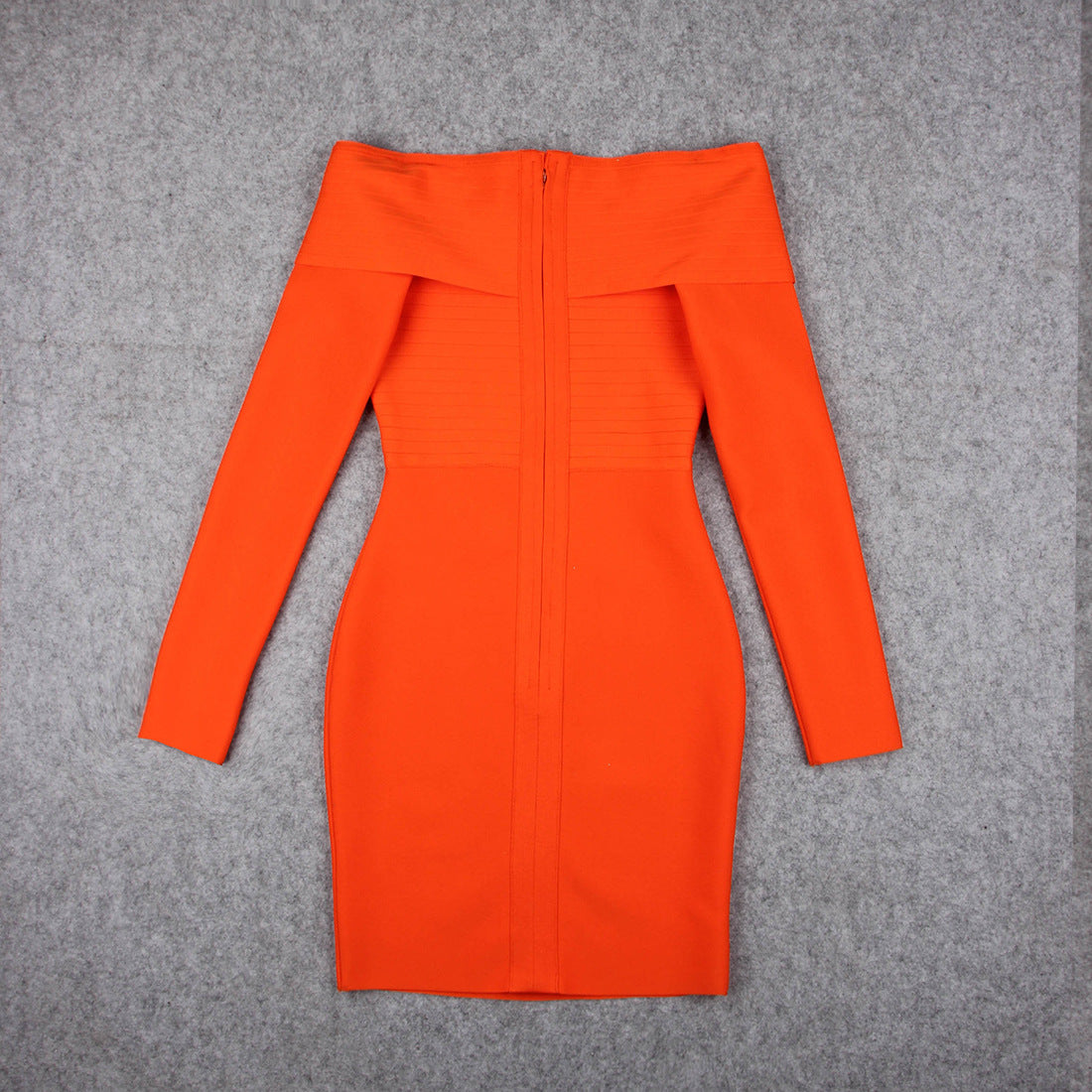 Waist Elastic Slim Dress