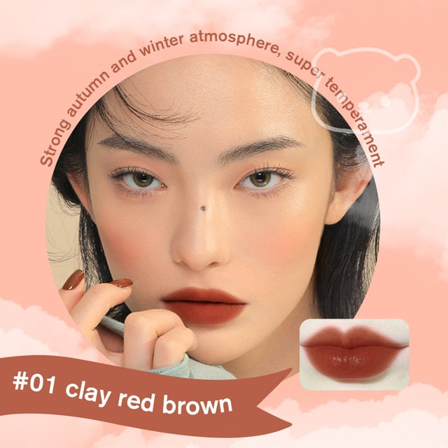 New Matte Velvet Lipstick 6 Colors