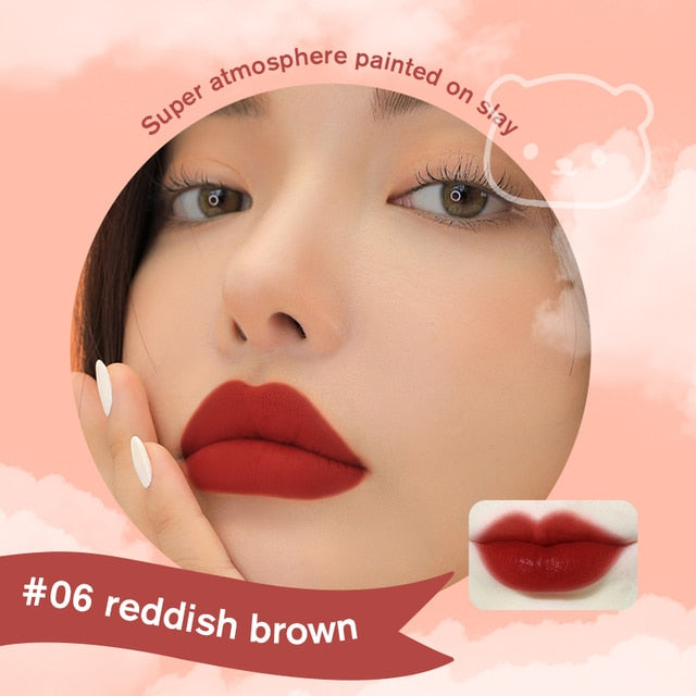 New Matte Velvet Lipstick 6 Colors