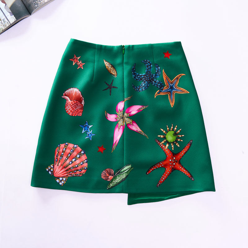 A Line Short Skirt Women