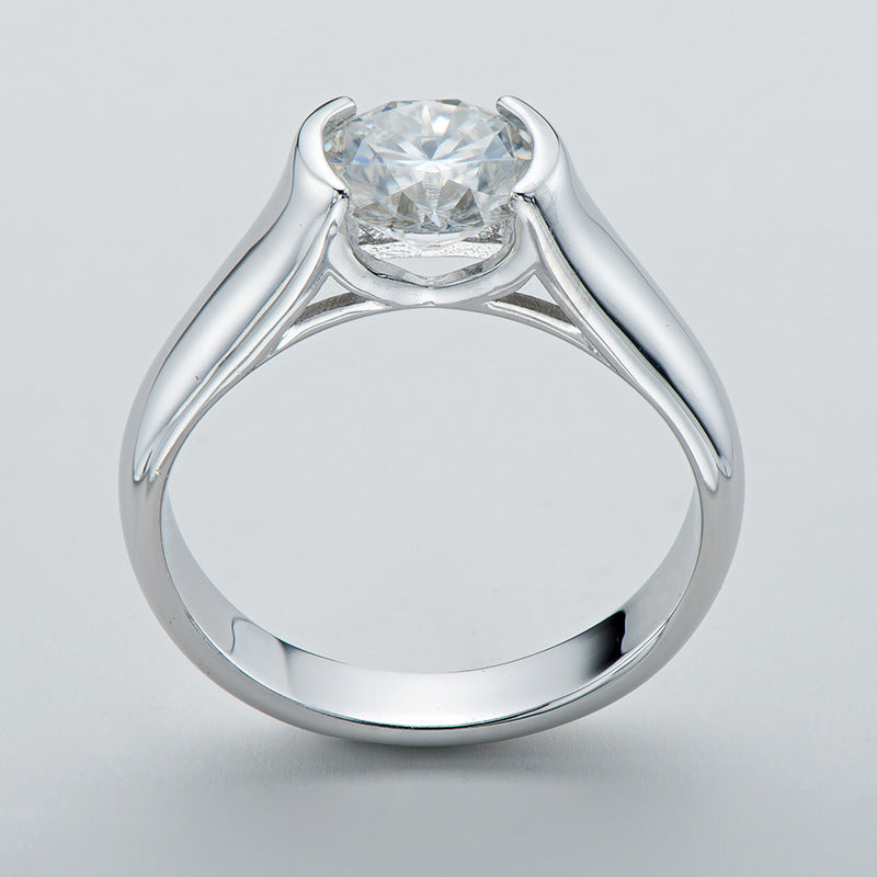 2 Carat Moissanite Ring