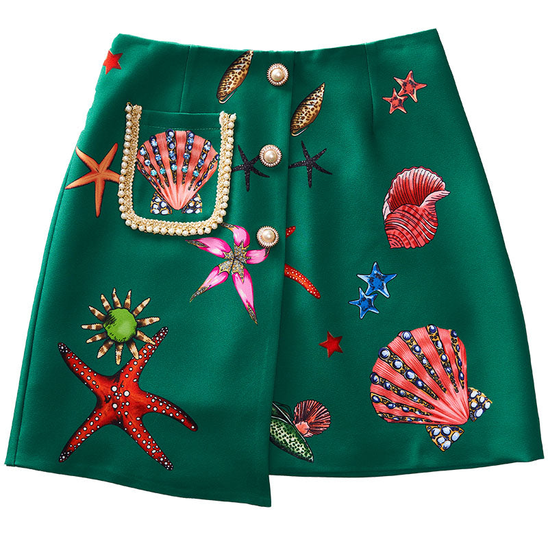 A Line Short Skirt Women